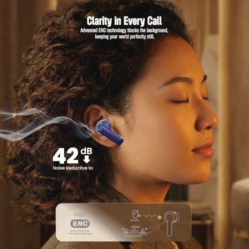 Image of AROMA TWS30 Upto 50Hr Playtime*, Dual Paring, BT V5.3, Fast Charging, Heavy Bass Bluetooth