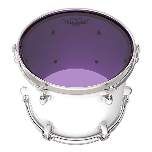 Remo Drumhead Colortone Emperor Clear Purple - 12" - BE-0312-CT-PU - Image 2