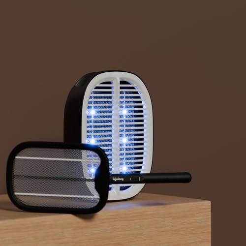 Lifelong 2-in-1 UV Light Mosquito Racket Bat and Mosquito Killer Lamp| 2500V Insect Fly Killer Machine for Home, Kitchen, Bedroom|Bedside Night Trap Lamp (B0D7ZL5Q31) Amazon Price History, Amazon Price Tracker