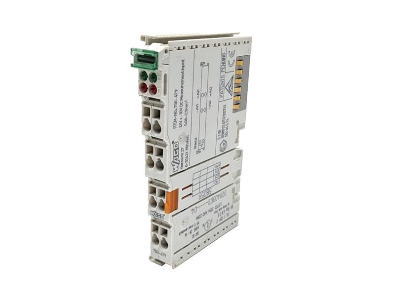 Wago Analog Eingangsklemme 2-Kanal+-10V Diff. 75 Digital und Analog I/O Modul Digital und Analog I/O Module