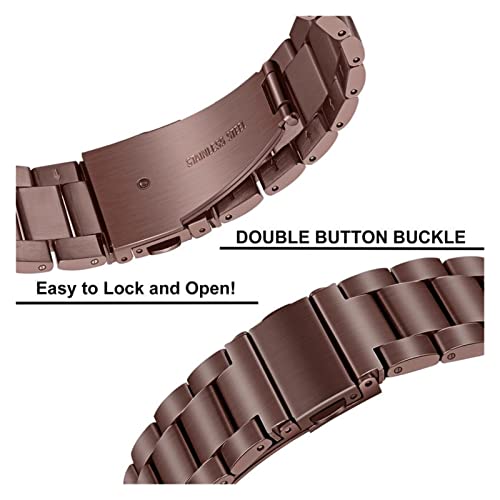 Bracelet montre 20mm acier inoxydable pour remplacer votre attache usée avec style