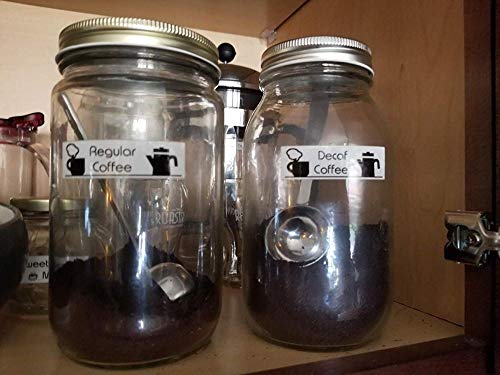 Hedume Pacote com 9 Colheres de Café, Colher de Aço Inoxidável 304, Colher de Medição de Café 1 Colh