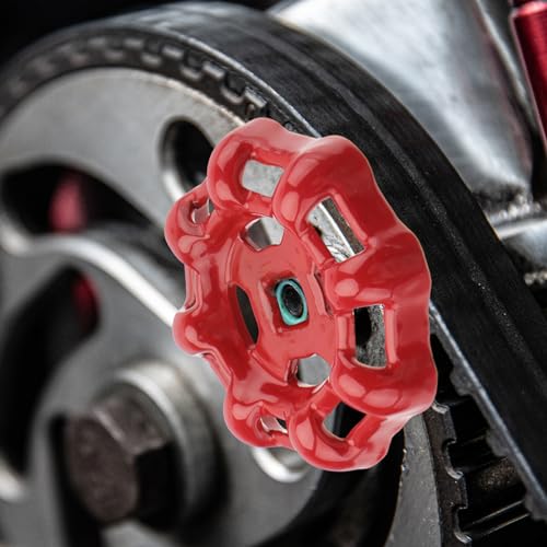 Housoutil Außendekoration Absperrteile 3 Stücke Außen Wasserhahn Runde Rad Griff Schlauch Latz Griff Wasser Zapfen Griff Wasserleitung Armaturen Ersatz Badewannenknöpfe Außenschlauch