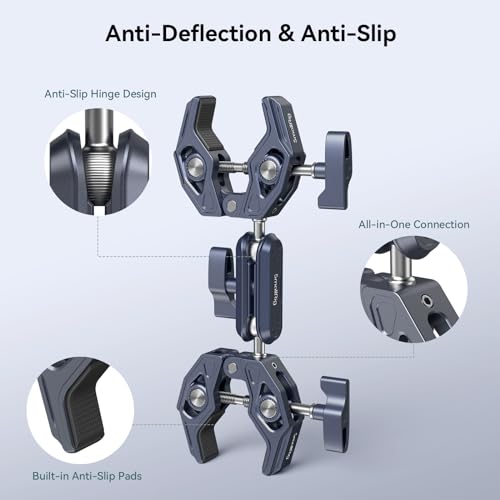 Image of SMALLRIG Super Clamp Arm, Double Clamp Mount