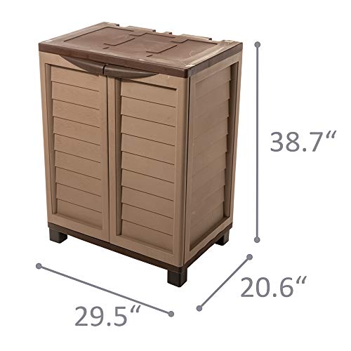 Starplast 82811 Cabinet Mocha Brown Buy Online In Guernsey At Desertcart