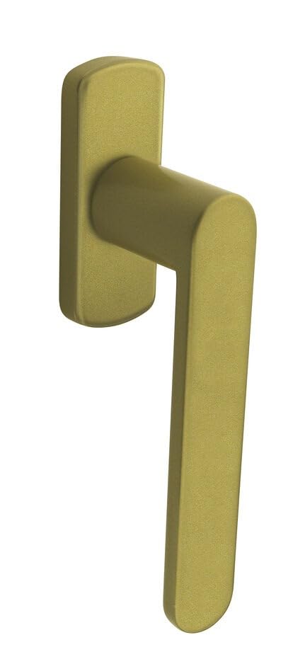 Disponibile in diversi colori: bronzo, argento, nero, oro opaco e bianco