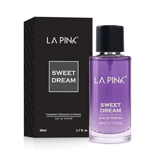 Image of La Pink Sweet Dream EDP Perfume for Woman & Man | Vanilla, White Floral & Citrus Notes | Long Lasting Unisex Luxury Fragrance for Men & Women | 50ml