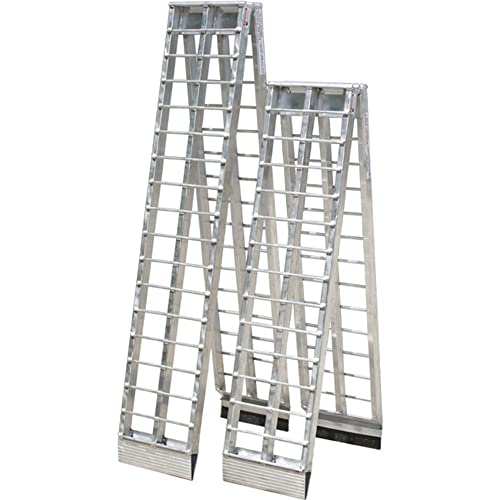 Rage Powersports Dual Folding Aluminum UTV & Golf Cart Loading Ramps