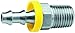 Dixon RPN43 Male NPTF x Push-on Hose Barb 1/2" ID x 3/8" Male NPTF, Dryseal, 303 Stainless Steel