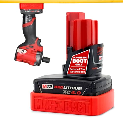 Magnetic Battery Cover/Boot for Milwaukee M12 XC 3.0/4.0/6.0