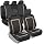 BDK Advanced Performance Car Seat Covers - Instant Install Sideless Fronts + Full Interior Set for Auto (Beige)