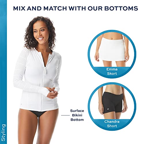 BEACH HOUSE Sport Ava Long Sleeve Rash Guard for Women - Swimsuit Top Cover Up with UPF 50 Plus Protection4