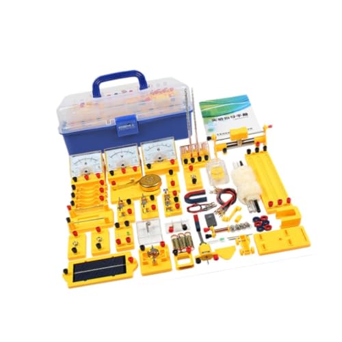 wisoolkic Lernkits Neuartiges Spielzeug zur Gehirnentwicklung, das Junge Köpfe mit interaktiven Lernprojekten und Erfahrungen anregt DIY physikalische wissenschaftliche Experimente Schaltungskits