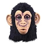 Latex solide : étant donné que le costume de singe est fabriqué en latex, il est très doux, très réaliste et très solide, de sorte que vous ne souffrez pas court, c'est donc un bon choix pour vous.