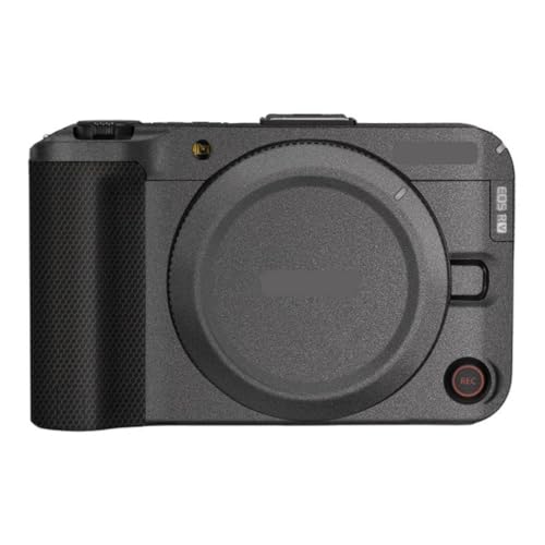 Autocollant Canon EOS R50 contre les rayures protection vinyle gris foncé