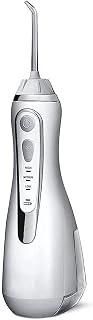 Water Flosser, Professional with 3 Mode Portable Rechargeable Dental Oral Irrigator IPX7 Waterproof Water Flossing for Home Travel(White)