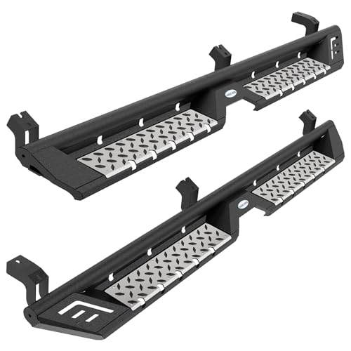 Estribos laterales Hooke Road para Toyota Tacoma 2005-2023 miniatura 1