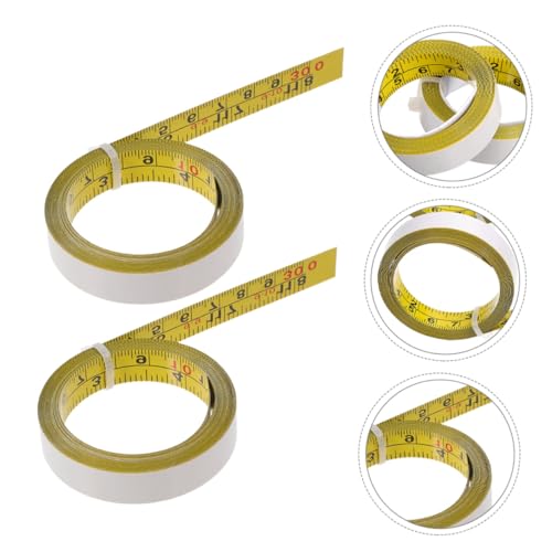 Cinta métrica adhesiva reutilizable de acero 3Roll miniatura 7