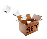 Kunststofftechnik Vlotho - Der Original Größenfinder: Modell MiniSizer, Damen - Bekleidungsgrößen - Set, 1300 MiniSizer für Größenkennzeichnung auf Kleiderbügel