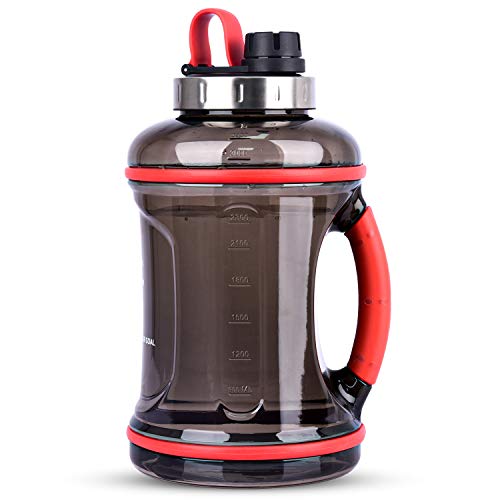 GEEKERBUY 0.9 Gallon Water Bottle Sports Water Jugs Robust 108oz Large Reusable Water