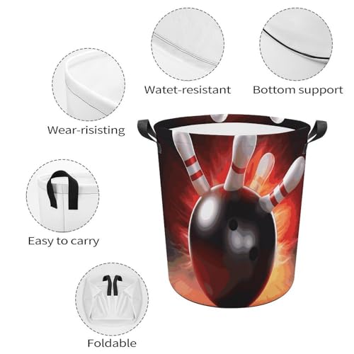 Panier à linge imperméable pliable grand bac de rangement pour salle de bain - 5