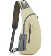 G4Free Sling Bags Men and Women Shoulder Backpack Small Cross Body Chest Sling Backpack (Yellow)