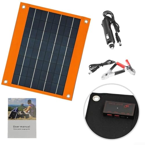 Chargeur de panneau solaire portable 16W USB-C compact - 4