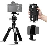 CAMBOFOTO Mini Stativ Kamera 52cm aus Aluminium mit 360° Kugelkopf