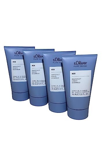 S.Oliver Pure Sense Men Duschgel Reisegrösse 4 x 75 ml