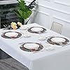Round Placemats Set of 6, Extreme Red Sports Car Heat Resistant Washable Place Mats, 39 cm Non Slip Wipeable Table Mats for Kitchen Dining Holiday Party Table Decor, Indoor & Outdoor Use #4