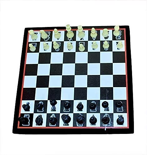 Image of PMG Wooden Ludo Game Snakes Ladders & Chess Board Combo with 2 Set of Ludo with dice Coins 1 Chessmen Coins Set (16x16 Inch Combo Ludo, Snakes-Ladders & Chess)