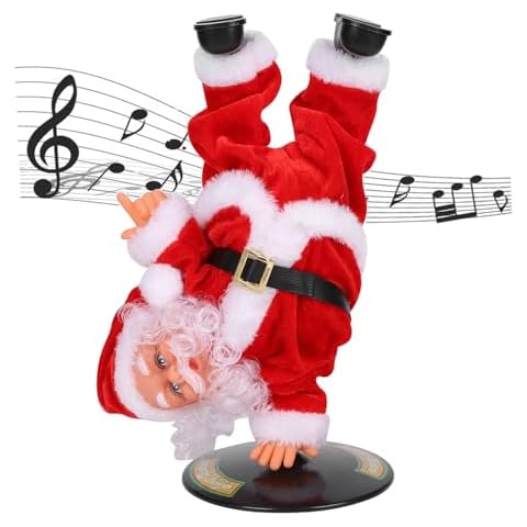PENINSULA LOVE Dancing Santa Figurine Cover