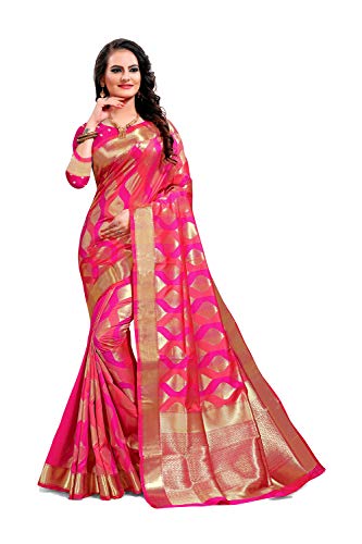Designer Sarees for Indian Womens Traditional Multicolor Sari with Unstitched Blouse. ICW2974-17