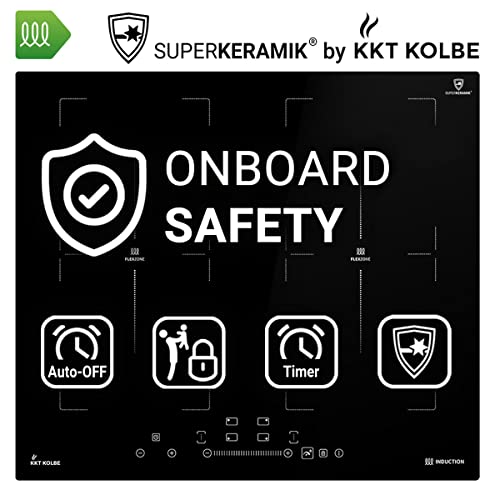 Autarkes Herdset: 60cm Einbaubackofen EB8313ED + 59cm Induktionskochfeld IND5904FZ / Pizzafunktion/Grill/Umluft/Heißluft… – Bild 6