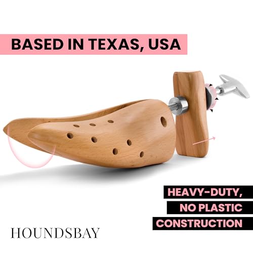 Houndsbay 4296-WM Bulldog Premium Professional 2-Way Wooden Shoe Stretcher For Women thumb #5