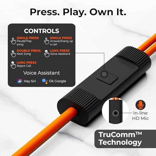 Image of Zing Type-C Wired Earphones with HD Mic, BassXpand Technology, 13mm Dynamic Drivers, IPX4 Water Resistant, Magnetic Earbuds, in-Line Controls, 1.2m Cable - Midnight Blaze