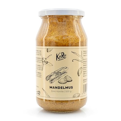 KoRo - Crema de almendras con canela y vainilla 500 g