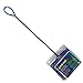 PENN-PLAX Quick-Net Aquarium Fish Net â€“ Durable, Strong, and Safe â€“ Color May Vary (Blue or Green) â€“ 5â€ x 4â€ Net â€“ 16â€ Handle