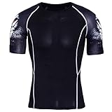 ★Mode Sportlich T-Shirt Herren Sommer Frühling Loch Hemd Kurze Ärmel Rundhals Tees Shirt Slim Fit Bluse Baumwolle Casual Pullover Sport T-Shirt Herren Unregelmäßige Polyester Kurzarm Hedging Slim Fit Bluse Sweatshirt Hoodie Top Hemd Langarm T-shirt Lange Ärmel Pullover