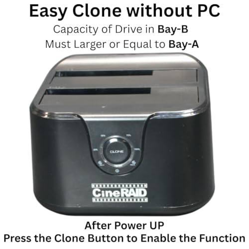 Docking Station CR-H236 USB 3.2 Gen 1 para discos SATA miniatura 2