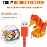 Bosjct Ładowarka do telefonu dla psa, ładowarka do telefonu dla psa, ładowarka USB dla psa, garb i niepokój dla Androida, kabel USB do smartfona typu C, różne modele