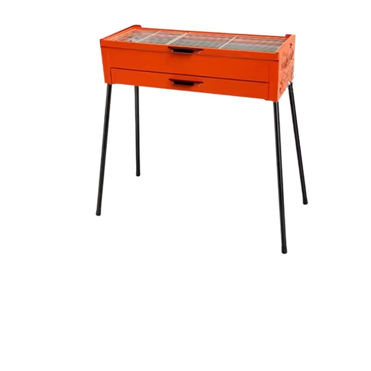 Shangguanyun456 One Color Outdoor Barbecue Grill Home Barbecue Rack Outdoor Portable Folding Stove