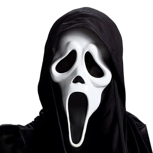 Máscara De Calavera Ghost Terror: Ideal Para Halloween, Deportes, Invierno Y Fiestas De Mascarada – Cálida Y Con Estilo