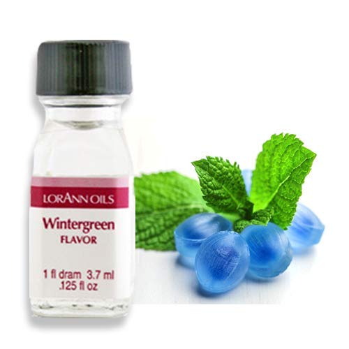LorAnn Wintergreen SS Flavor, 1 dram bottle (.0125 fl oz - 3.7ml - 1 teaspoon) - 24 pack