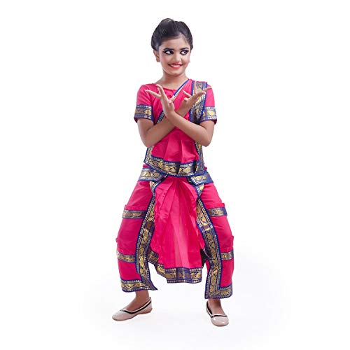 Image of Bharatnatyam readymade Dance dress for Girls and Women