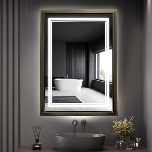 Espejo de Aumento para Baño con Luz Marca Meidom