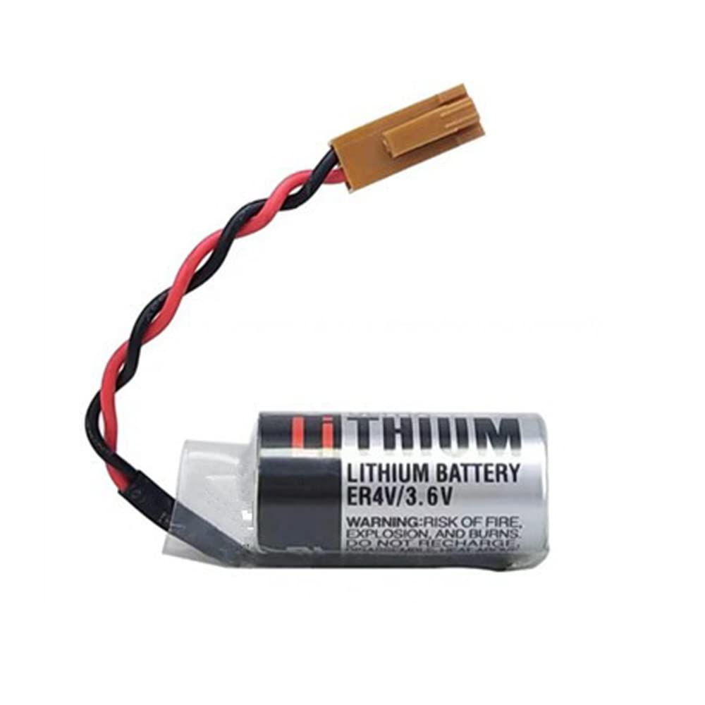 Amazon.com: BALOLO (30-Pack) ER4V 3.6V 1200mAh PLC Lithium Battery 