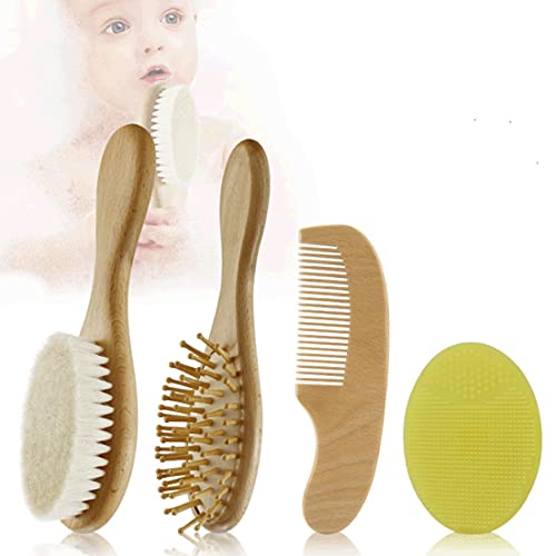LXLUOO Juego de cepillo para cuero cabelludo para niños pequeños Cover