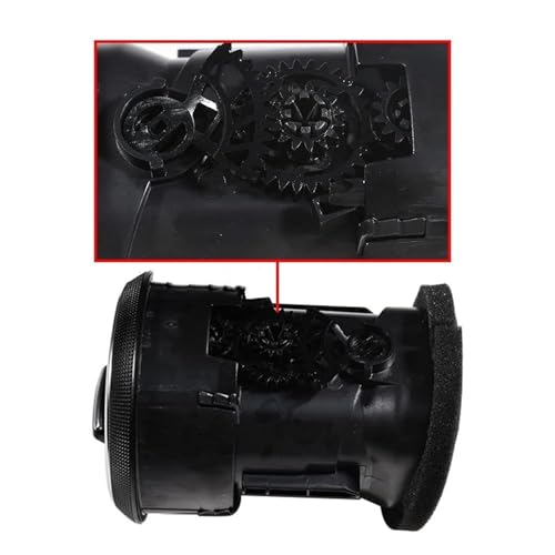 Diffuseur de chauffage AC orientable pour rénover l'habitacle A3 8P - 4