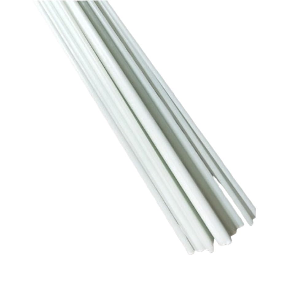 Varilla de Fibra de Vidrio, Varillas de Fibra de Vidrio (Paquete de 20) Barras Redondas de Fibra de Vidrio de 500 mm y Varios diámetros(3.0x500mm)